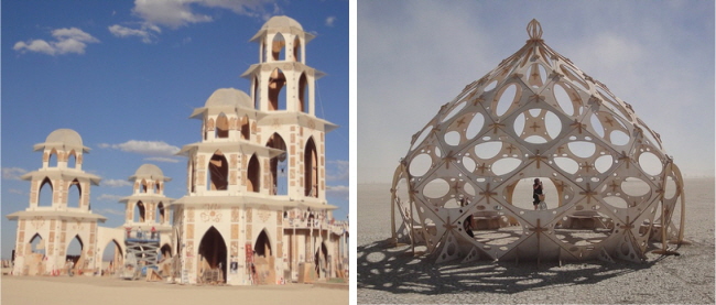 Burning Man - Tempel